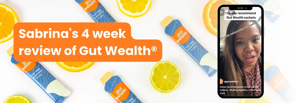 Sabrina's 4 week review of Gut Wealth