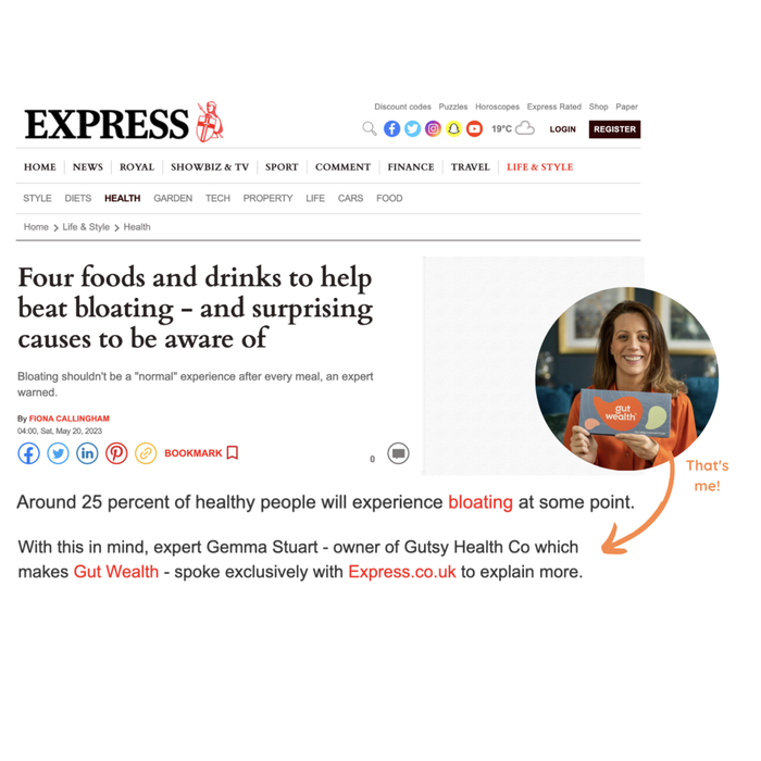 Express Article: 'Porridge poo' could be a sign of six health problems, expert shares