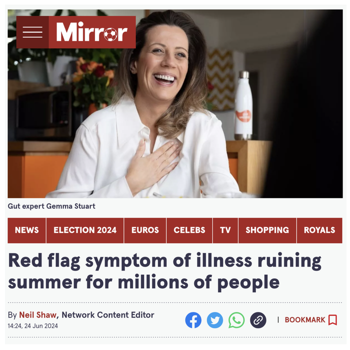 Red flag symptom of illness ruining summer for millions of people