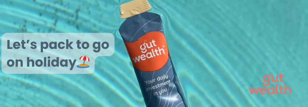 Let’s pack to go on holiday - with no gut worries holding you back! 🏖️