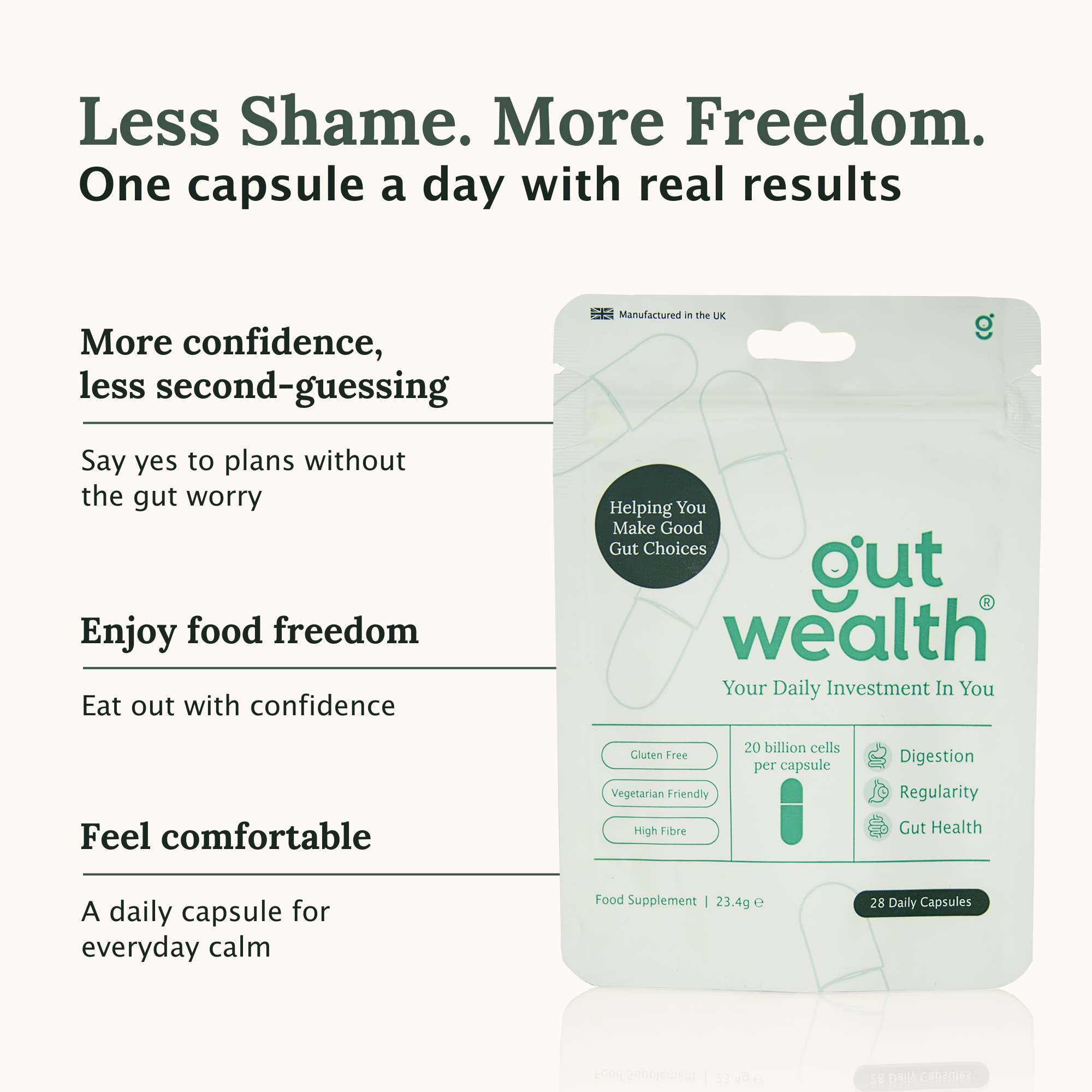 Gut Wealth Daily Capsule - 3 Pack
